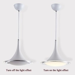 1 Pendellamper Droplight Akryl Lysekrone