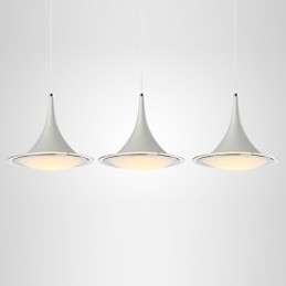 1 Pendellamper Droplight Akryl Lysekrone