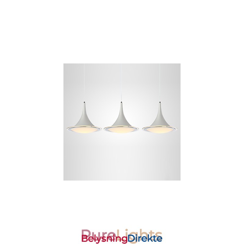 1 Pendellamper Droplight Akryl Lysekrone