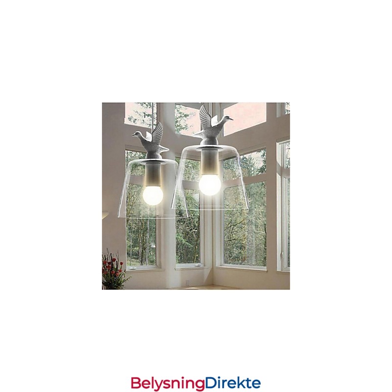 Amerikansk Stil Retro Kreativ Enkelthode Glasslampe Nordic Cafe