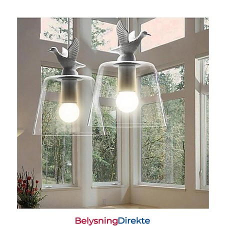 Amerikansk Stil Retro Kreativ Enkelthode Glasslampe Nordic Cafe