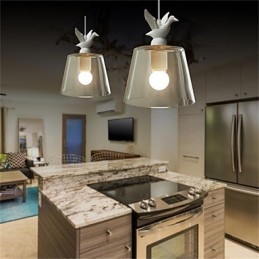 Amerikansk Stil Retro Kreativ Enkelthode Glasslampe Nordic Cafe