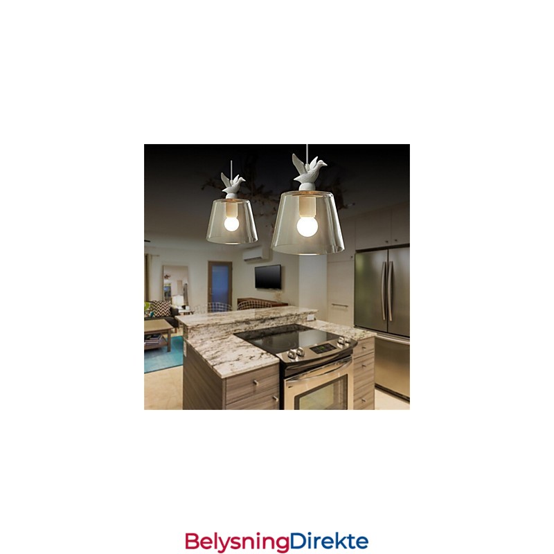 Amerikansk Stil Retro Kreativ Enkelthode Glasslampe Nordic Cafe