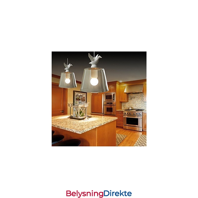 Amerikansk Stil Retro Kreativ Enkelthode Glasslampe Nordic Cafe