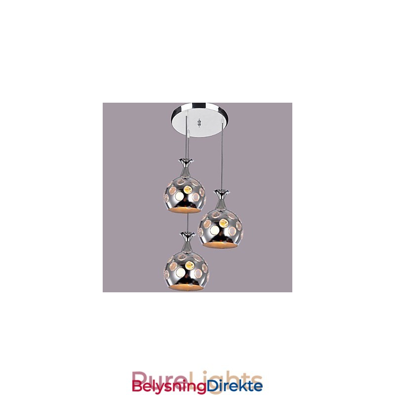 Moderne Og Moderne Pendellampe I Ministil Med Elektrisk Belegg