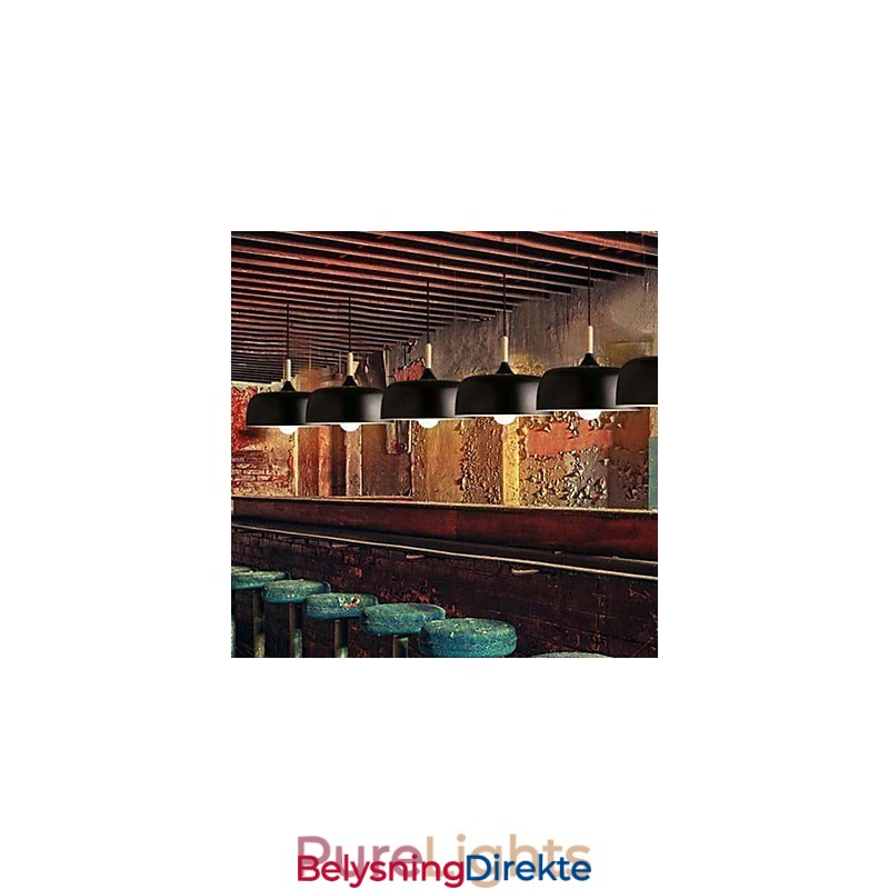 Landlig Maling Metall Pendellampe