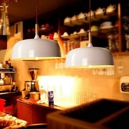 Landlig Maling Metall Pendellampe