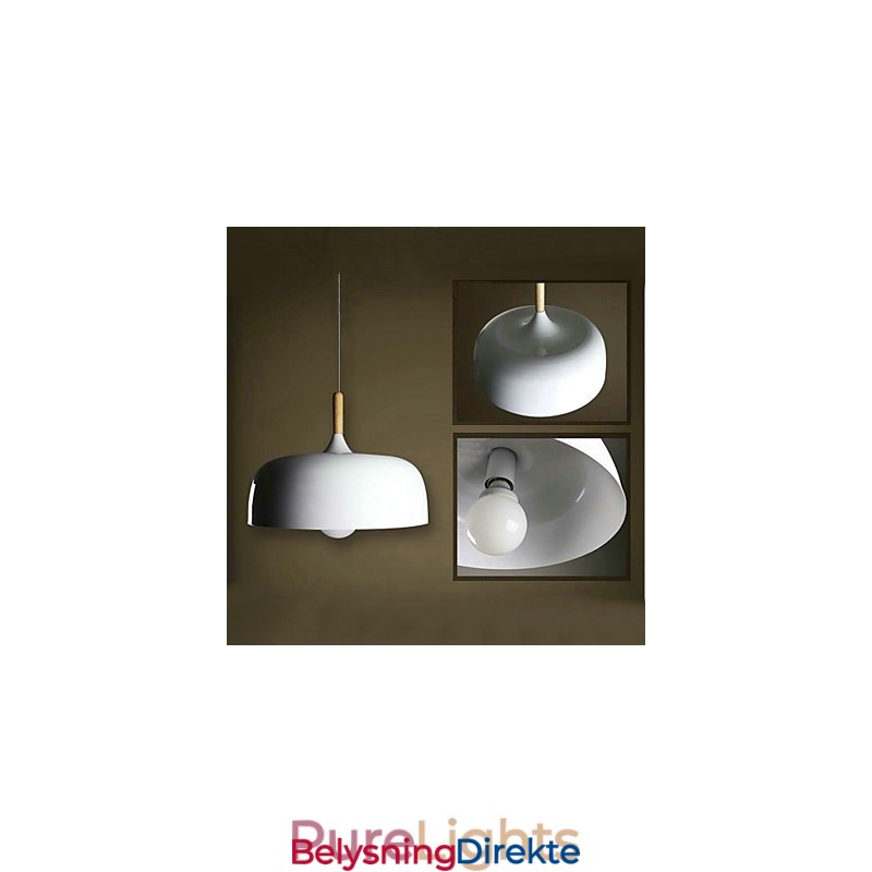 Landlig Maling Metall Pendellampe