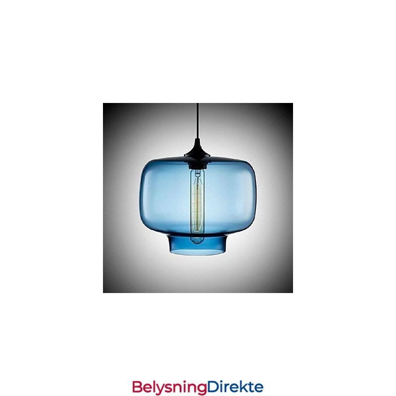 Flaskedesign Pendellampe Med 1 Lys, Konsis Jernmaling