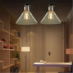 Amerikansk Stil Retro Kreativ Enkelthode Glasslampe Nordic Cafe