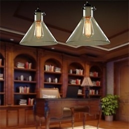 Amerikansk Stil Retro Kreativ Enkelthode Glasslampe Nordic Cafe