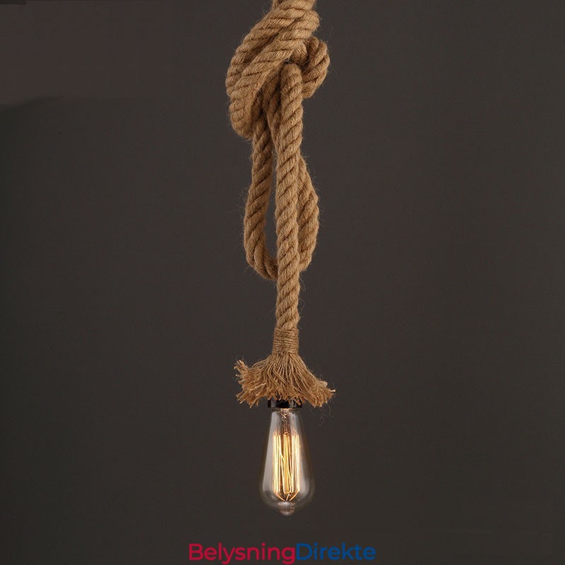 1 Lys Diy Kunst Hamptaulys Kreativ Hamptaulysekrone Lang 100 Cm Send 1 Pære