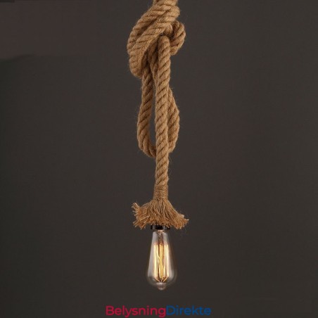 1 Lys Diy Kunst Hamptaulys Kreativ Hamptaulysekrone Lang 100 Cm Send 1 Pære