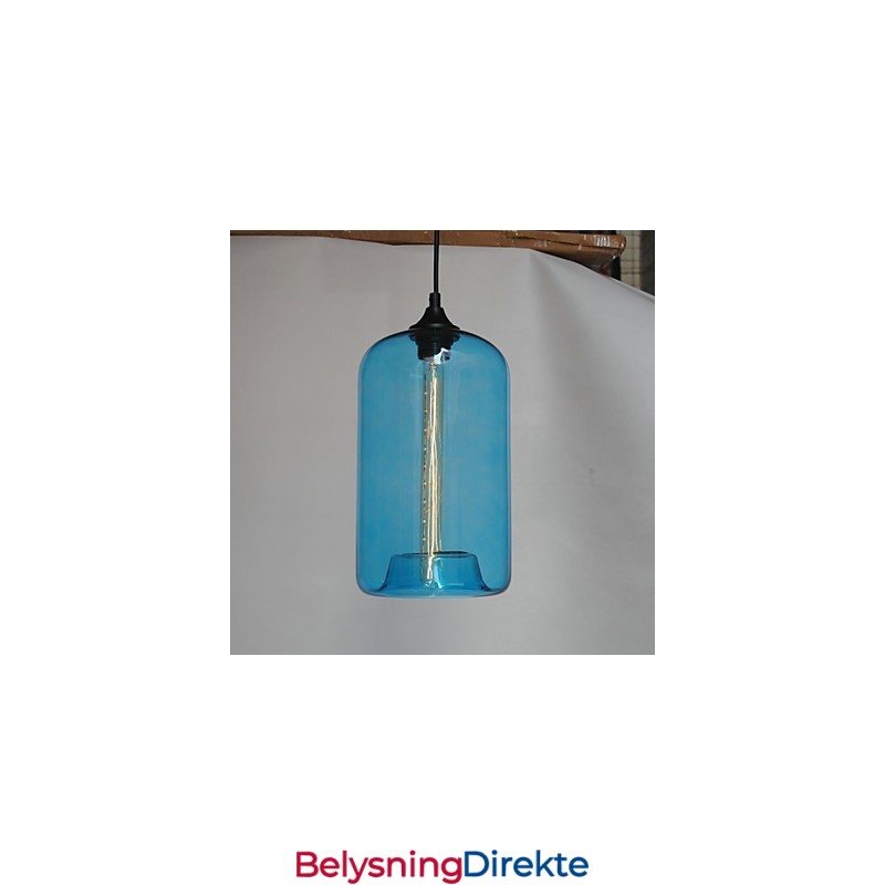 Flaskedesign Pendellampe Med 1 Lys Minimalistisk Jernmaleri