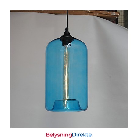 Flaskedesign Pendellampe Med 1 Lys Minimalistisk Jernmaleri