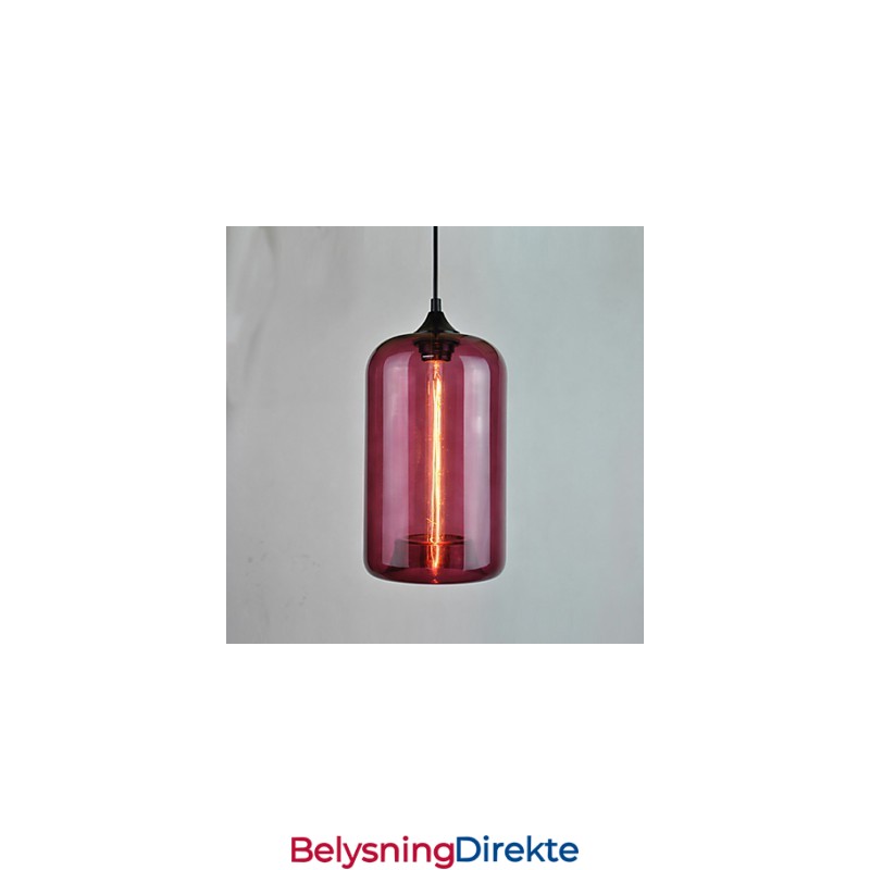 Flaskedesign Pendellampe Med 1 Lys Minimalistisk Jernmaleri