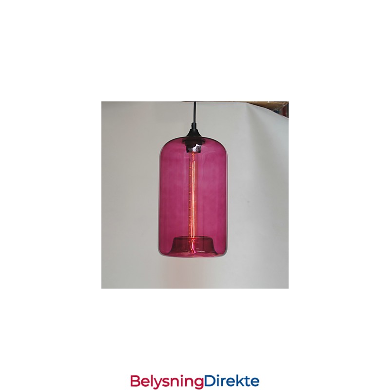 Flaskedesign Pendellampe Med 1 Lys Minimalistisk Jernmaleri