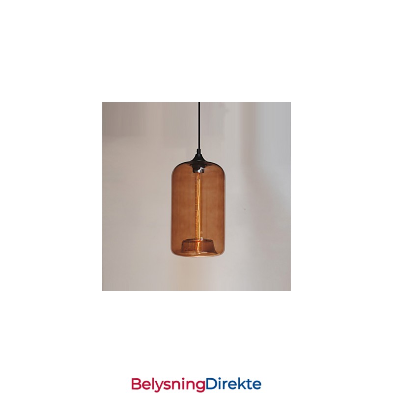 Flaskedesign Pendellampe Med 1 Lys Minimalistisk Jernmaleri