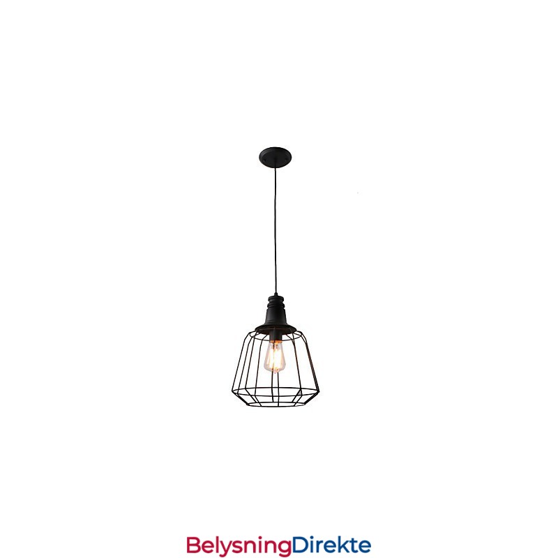 Rustikk Hytte Retro Landlig Mini-Stil Maleri Metall Pendellampe Garasje