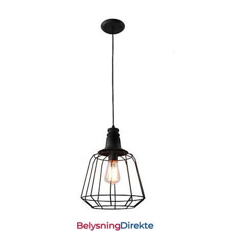 Rustikk Hytte Retro Landlig Mini-Stil Maleri Metall Pendellampe Garasje