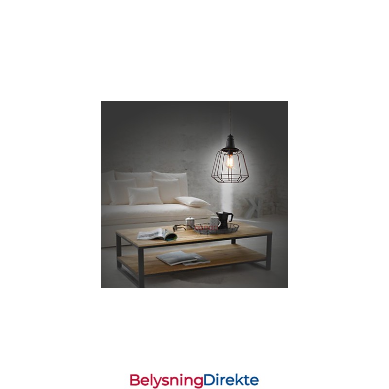 Rustikk Hytte Retro Landlig Mini-Stil Maleri Metall Pendellampe Garasje