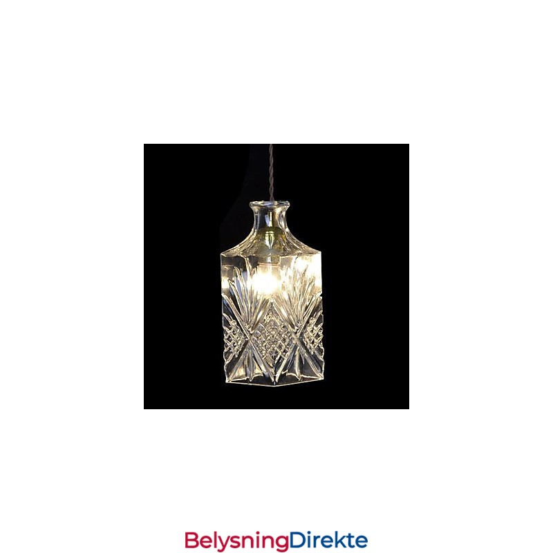 Moderne, Moderne Krystallmetallpendellampe