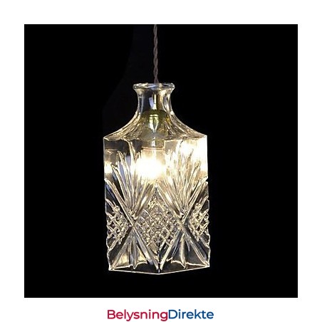 Moderne, Moderne Krystallmetallpendellampe