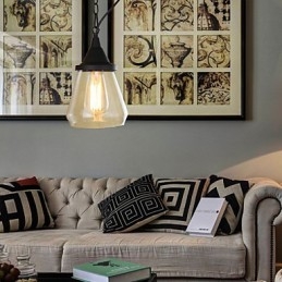 Pendellamper Tradisjonell Klassisk Vintage Retro Landlig Garasje Metall