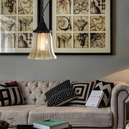 Pendellamper Tradisjonell Klassisk Vintage Retro Landlig Garasje Metall