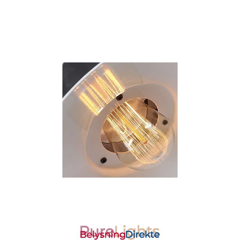 Amerikansk Landlig Loft Industriell Pendellampe I Lampe Hjem Matel Droplight Decorate