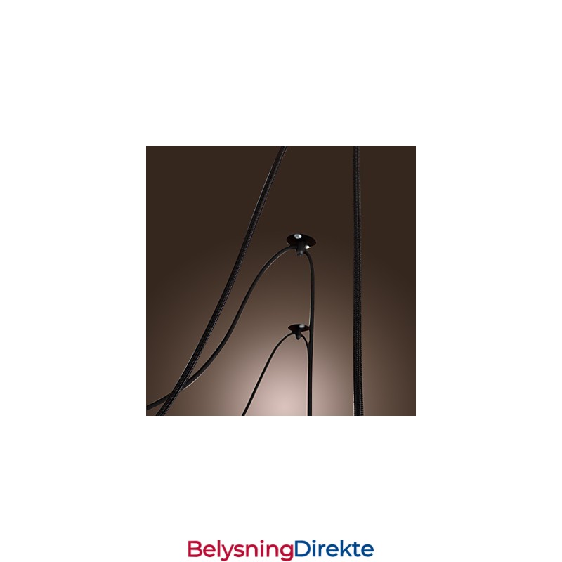 Lysekrone Vintage Design Pærer Inkludert Stue 10 Lys Pendellampe