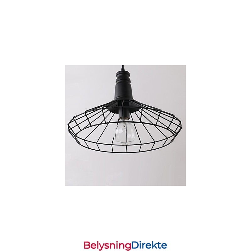 Rustikk Hytte Retro Landlig Mini-Stil Maleri Metall Pendellampe Garasje