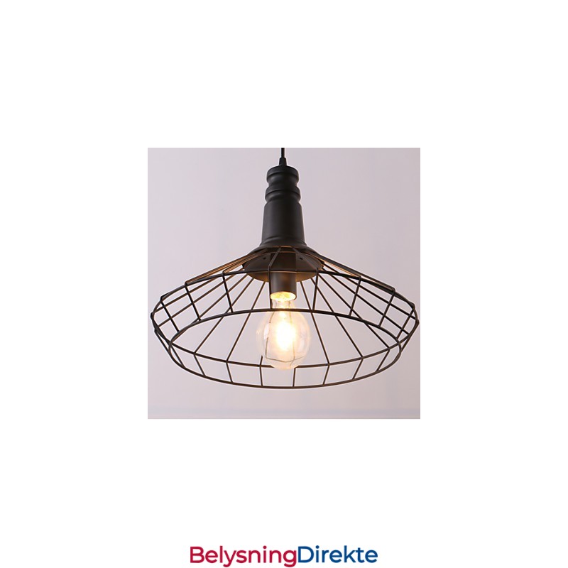 Rustikk Hytte Retro Landlig Mini-Stil Maleri Metall Pendellampe Garasje