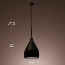 Mini-Stil Pendellampe Moderne Samtidsstil Retro Skål