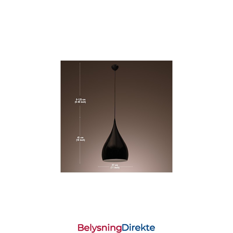 Mini-Stil Pendellampe Moderne Samtidsstil Retro Skål