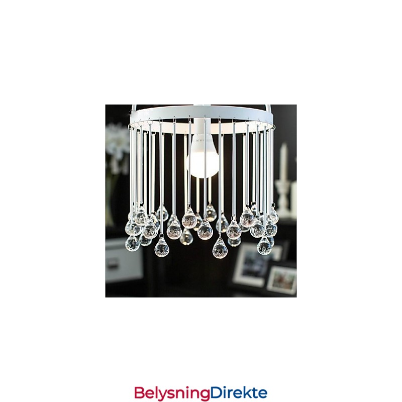 Moderne Samtids Tradisjonell Klassisk Krystall Mini-Style Maleri Metall Pendellampe