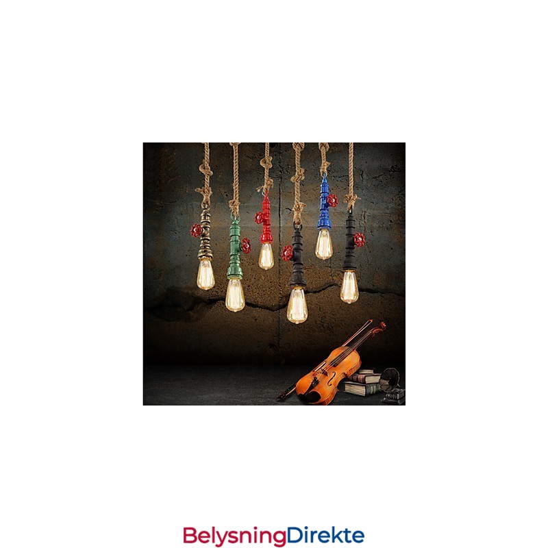 Amerikansk Retro-Lampe Industriell Vind