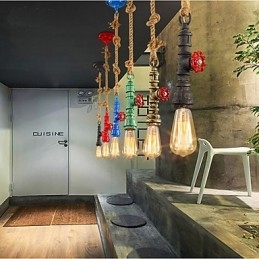 Amerikansk Retro-Lampe Industriell Vind