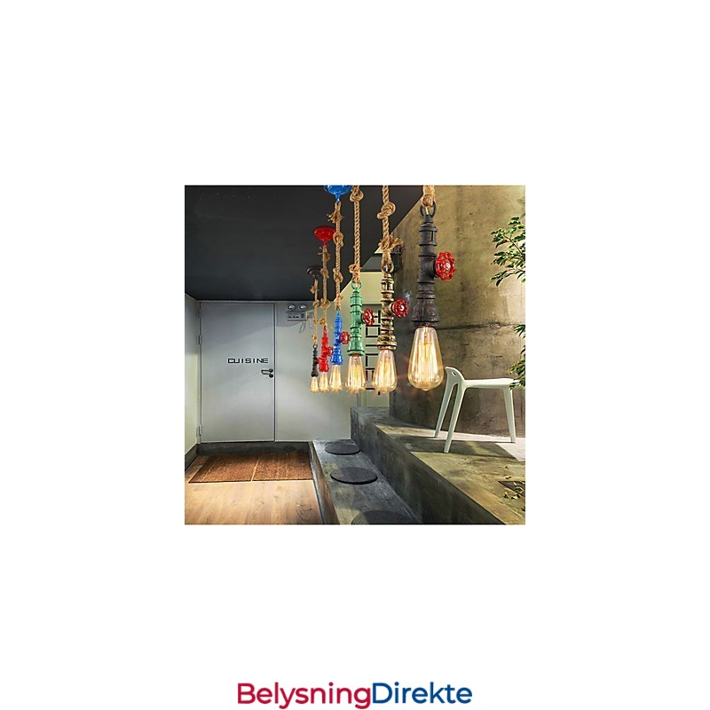 Amerikansk Retro-Lampe Industriell Vind