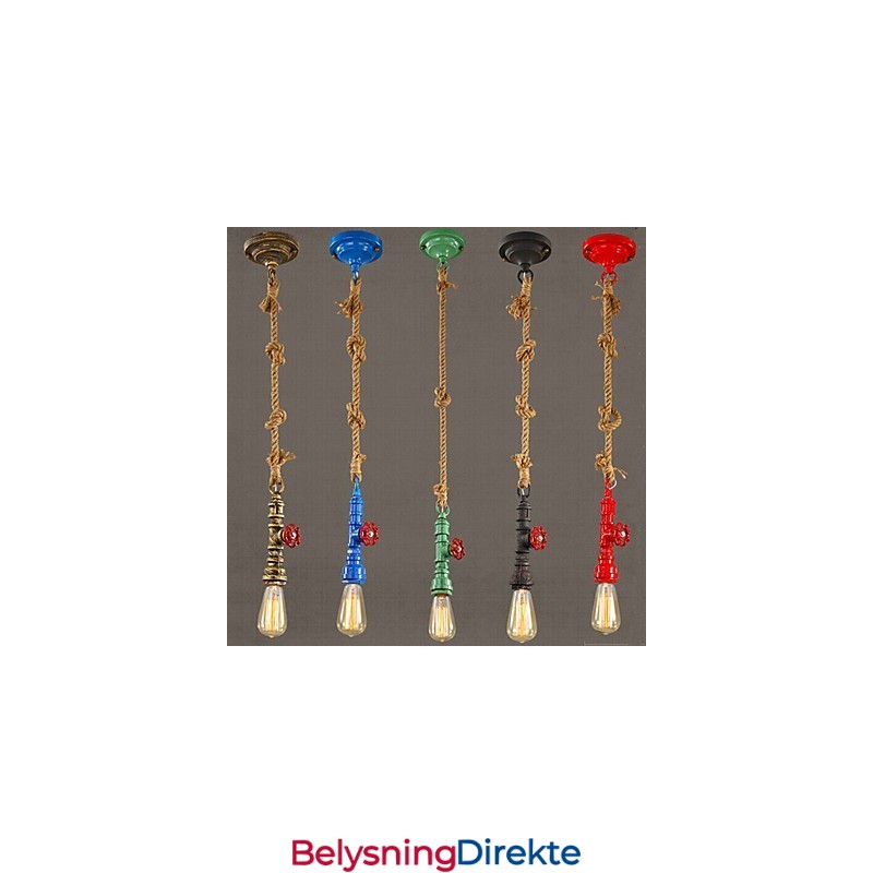 Amerikansk Retro-Lampe Industriell Vind