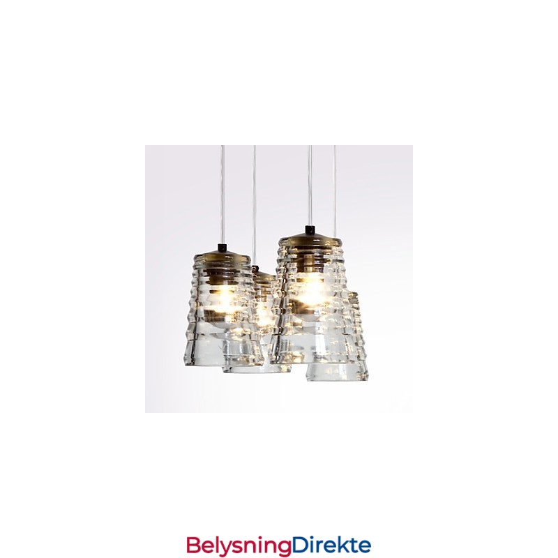 Moderne, Samtidskunstnerisk Glasspendellampe