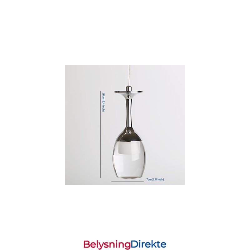 Pendellamper 3 Lys Runde Bakplate Moderne Samtidsmetall