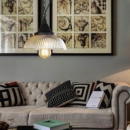 Pendellamper Tradisjonell Klassisk Vintage Retro Landlig Garasje Metall