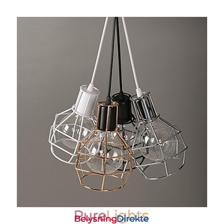 Moderne Metallnett-Anhengslampe Enkle Anhengslamper Kafe-Anhengslampe