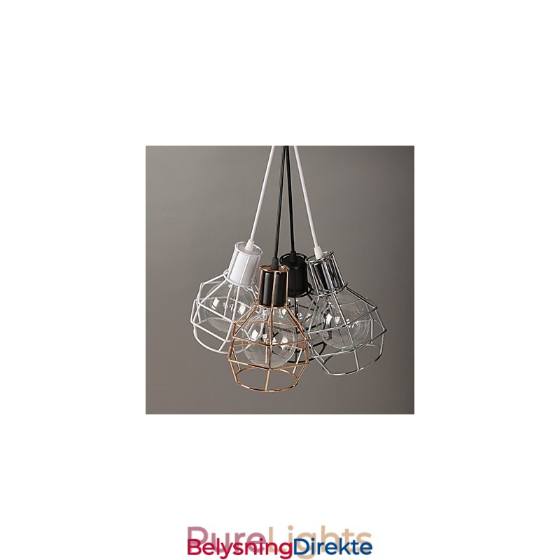 Moderne Metallnett-Anhengslampe Enkle Anhengslamper Kafe-Anhengslampe