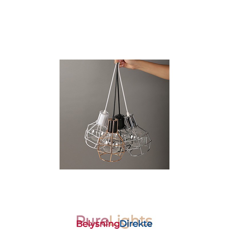 Moderne Metallnett-Anhengslampe Enkle Anhengslamper Kafe-Anhengslampe