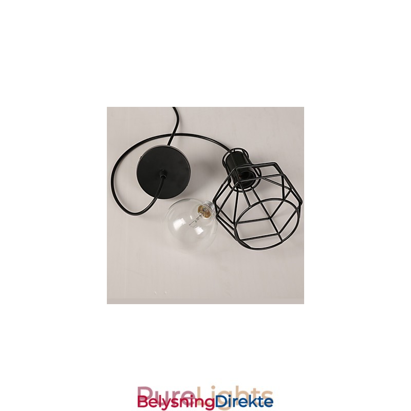 Moderne Metallnett-Anhengslampe Enkle Anhengslamper Kafe-Anhengslampe