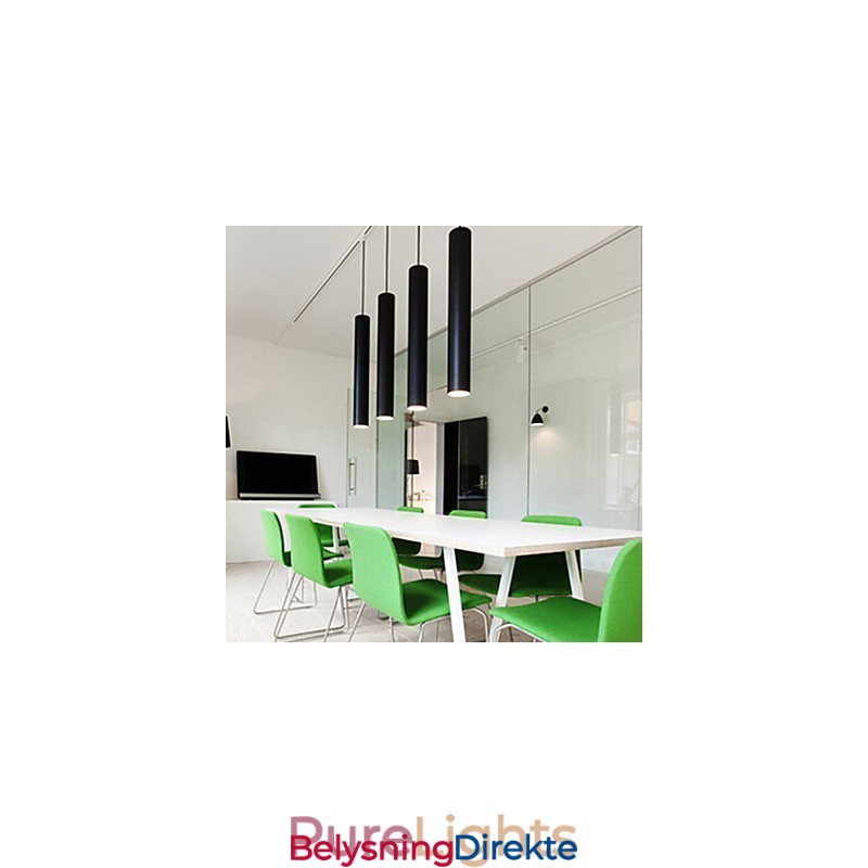 Pendellampe I Metall Med 1 Lys, Nordeuropeisk Stil