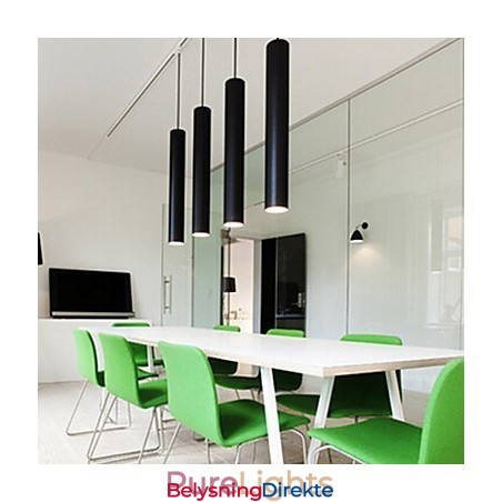 Pendellampe I Metall Med 1 Lys, Nordeuropeisk Stil