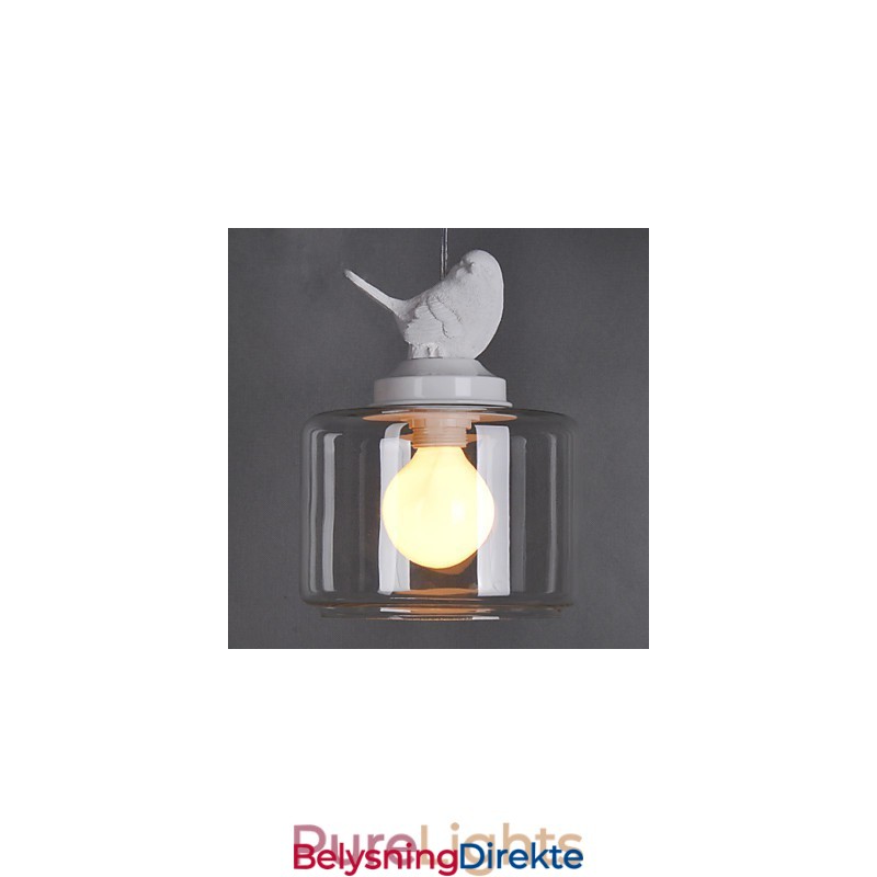 Moderne Glassanhengslampe Enkle Anhengslamper Kafe-Anhengslampe